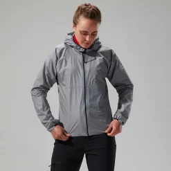 Berghaus MTN Guide Hyper LT Jacken für Damen - Grau-Damen Wasserdicht | Lightweight
