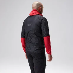 Berghaus MTN Guide Hyper LT Jacken für Herren - Schwarz/Rot-Herren Wasserdicht | Herren Leichte