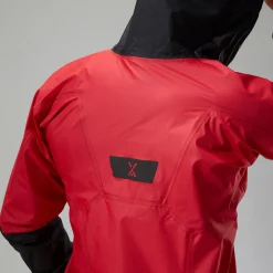 Berghaus MTN Guide Hyper LT Jacken für Damen - Rot/Schwarz-Damen Wasserdicht | Lightweight