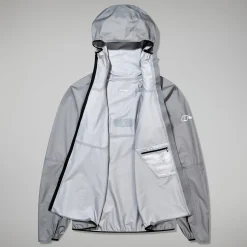 Berghaus MTN Guide Hyper LT Jacken für Damen - Grau-Damen Wasserdicht | Lightweight