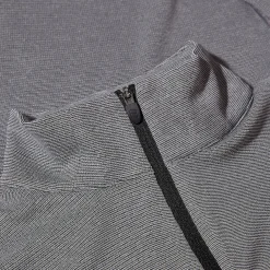 Berghaus MTN Guide Long Sleeve Half Zip für Damen - Schwarz/Rot-Damen Baselayer