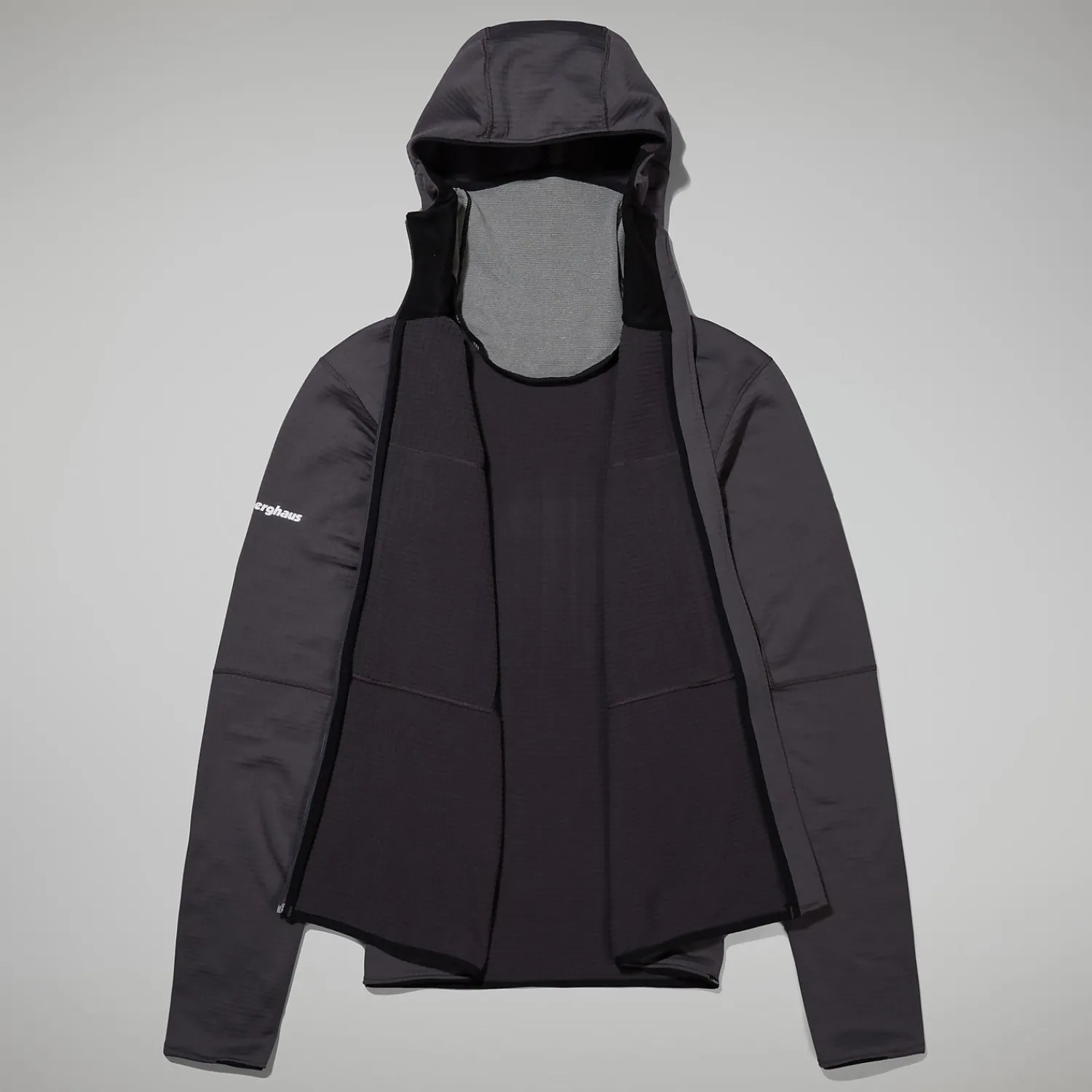 Berghaus MTN Guide MW Hoodie für Herren - Grau/Schwarz-Herren Hoodies Und Sweatshirts