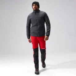 Berghaus MTN Guide MW Hybrid Jacken für Herren - Grau/Schwarz-Herren Isolierend