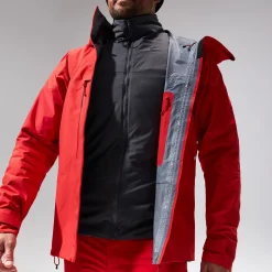 Berghaus MTN Guide MW Hybrid Jacken für Herren - Grau/Schwarz-Herren Isolierend
