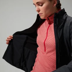 Berghaus MTN Guide MW Hybrid Jacken für Damen - Schwarz-Damen Isolierend