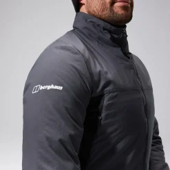 Berghaus MTN Guide MW Hybrid Jacken für Herren - Grau/Schwarz-Herren Isolierend