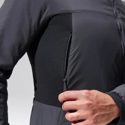Berghaus MTN Guide MW Hybrid Jacken für Herren - Grau/Schwarz-Herren Isolierend