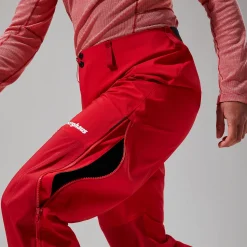 Berghaus MTN Seeker GTX Hose für Damen - Rot-Damen Überhosen | Lange Hosen