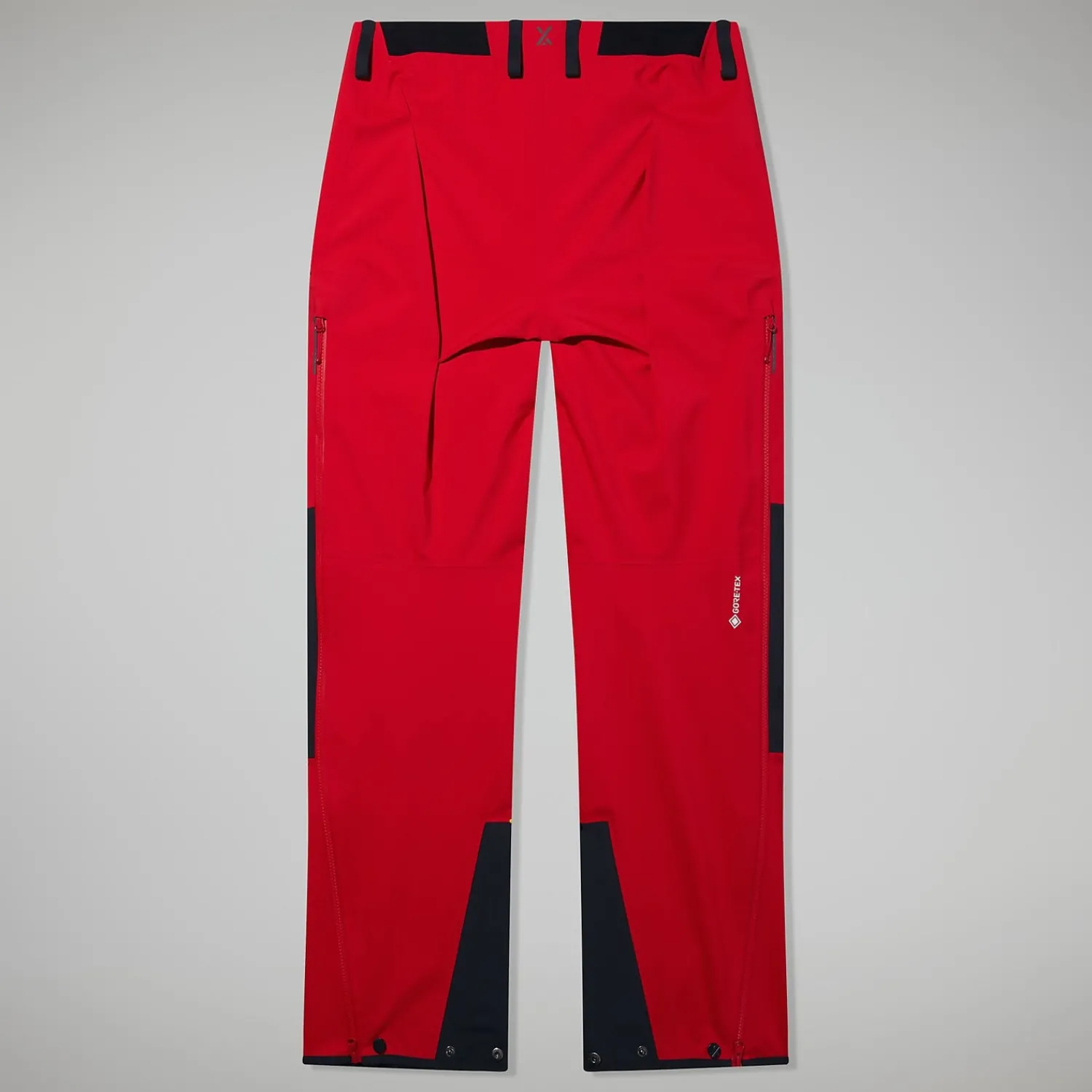 Berghaus MTN Seeker GTX Hose für Herren - Rot/Schwarz-Herren Überhosen | Lange Hosen
