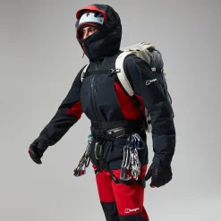 Berghaus MTN Seeker GTX Jacken für Herren - Schwarz/Rot-Herren Wasserdicht