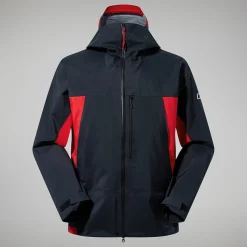 Berghaus MTN Seeker GTX Jacken für Herren - Schwarz/Rot-Herren Wasserdicht