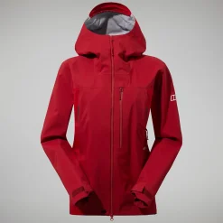 Berghaus MTN Seeker GTX Jacken für Damen - Dunkelrot/Rot-Damen Wasserdicht