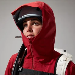 Berghaus MTN Seeker GTX Jacken für Damen - Dunkelrot/Rot-Damen Wasserdicht
