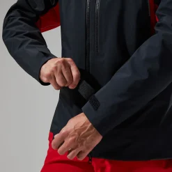 Berghaus MTN Seeker GTX Jacken für Herren - Schwarz/Rot-Herren Wasserdicht