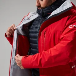Berghaus MTN Seeker GTX Jacken für Herren - Rot-Herren Wasserdicht
