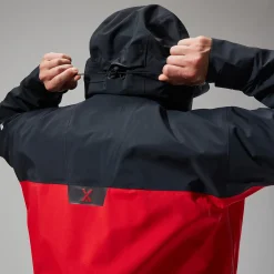 Berghaus MTN Seeker GTX Jacken für Herren - Schwarz/Rot-Herren Wasserdicht