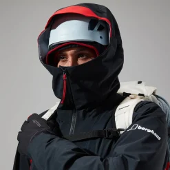 Berghaus MTN Seeker GTX Jacken für Herren - Schwarz/Rot-Herren Wasserdicht