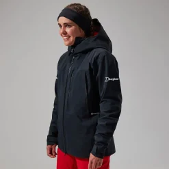 Berghaus MTN Seeker GTX Jacken für Damen - Schwarz-Damen Wasserdicht