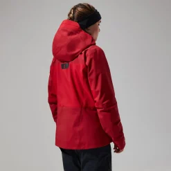 Berghaus MTN Seeker GTX Jacken für Damen - Dunkelrot/Rot-Damen Wasserdicht