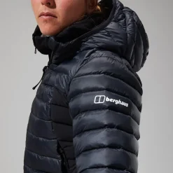 Berghaus MTN Seeker MW Daunen Hoodie für Damen - Schwarz-Damen Hoodies Und Sweatshirts
