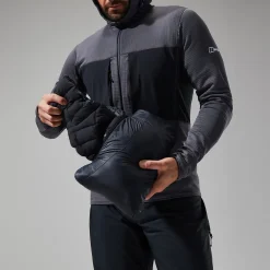 Berghaus MTN Seeker MW Daunen Hoodie für Herren - Schwarz-Herren Hoodies Und Sweatshirts | Isolierend