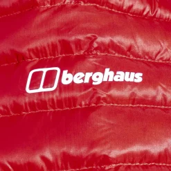 Berghaus MTN Seeker MW Daunen Hoodie für Damen - Rot-Damen Hoodies Und Sweatshirts