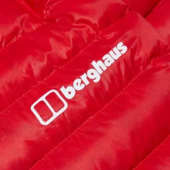 Berghaus MTN Seeker MW Daunen Hoodie für Damen - Rot-Damen Hoodies Und Sweatshirts