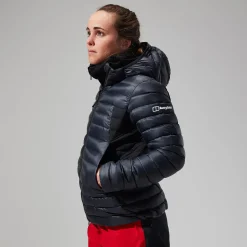 Berghaus MTN Seeker MW Daunen Hoodie für Damen - Schwarz-Damen Hoodies Und Sweatshirts