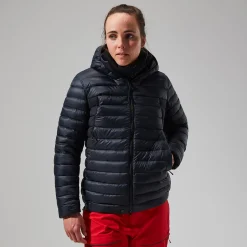 Berghaus MTN Seeker MW Daunen Hoodie für Damen - Schwarz-Damen Hoodies Und Sweatshirts