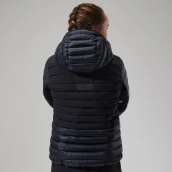 Berghaus MTN Seeker MW Daunen Hoodie für Damen - Schwarz-Damen Hoodies Und Sweatshirts