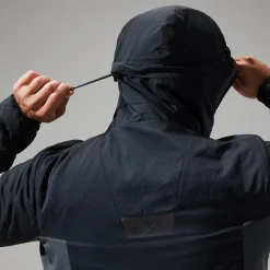 Berghaus MTN Seeker MW Synthetischer Hoodie für Herren - Schwarz/Grau-Herren Hoodies Und Sweatshirts