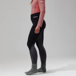 Berghaus MTN Seeker ST Leggings für Damen - Schwarz/Grau-Damen Leggings