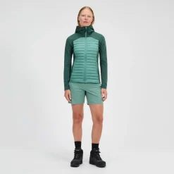 Berghaus Nula Hybrid Jacke für Damen - Grün-Damen Lightweight
