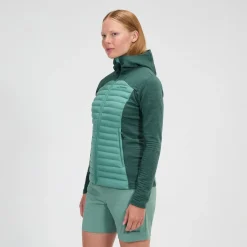 Berghaus Nula Hybrid Jacke für Damen - Grün-Damen Lightweight