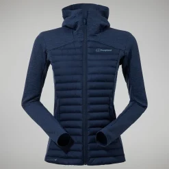 Berghaus Nula Hybrid Jacken für Damen - Dunkelblau-Damen Isolierend
