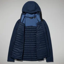 Berghaus Nula Hybrid Jacken für Damen - Dunkelblau-Damen Isolierend