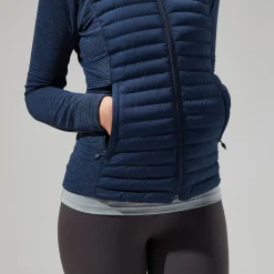 Berghaus Nula Hybrid Jacken für Damen - Dunkelblau-Damen Isolierend