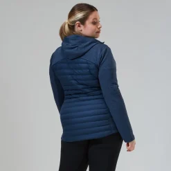 Berghaus Nula Hybrid Jacken für Damen - Dunkelblau-Damen Isolierend