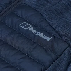 Berghaus Nula Hybrid Jacken für Damen - Dunkelblau-Damen Isolierend