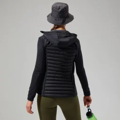 Berghaus Nula Hybrid Jacken für Damen - Schwarz-Damen Isolierend
