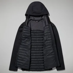 Berghaus Nula Hybrid Jacken für Damen - Schwarz-Damen Isolierend