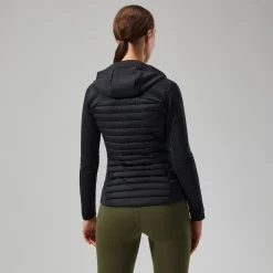 Berghaus Nula Hybrid Jacken für Damen - Schwarz-Damen Isolierend