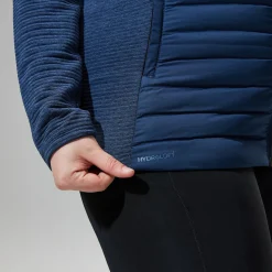Berghaus Nula Hybrid Jacken für Damen - Dunkelblau-Damen Isolierend