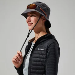 Berghaus Nula Hybrid Jacken für Damen - Schwarz-Damen Isolierend