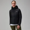 Berghaus Nula Micro Jacken für Damen - Schwarz-Damen Isolierend | Lightweight