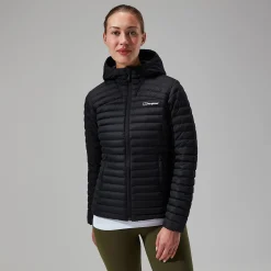 Berghaus Nula Micro Jacken für Damen - Schwarz-Damen Isolierend | Lightweight