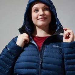 Berghaus Nula Micro Jacken für Damen - Dunkelblau-Damen Isolierend | Lightweight