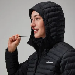 Berghaus Nula Micro Jacken für Damen - Schwarz-Damen Isolierend | Lightweight
