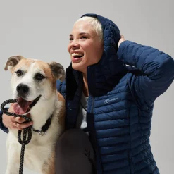 Berghaus Nula Micro Jacken für Damen - Dunkelblau-Damen Isolierend | Lightweight
