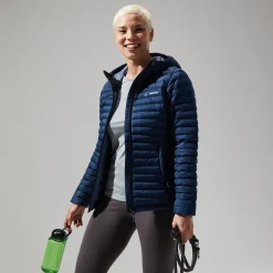 Berghaus Nula Micro Jacken für Damen - Dunkelblau-Damen Isolierend | Lightweight